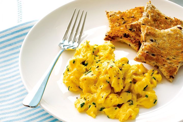 Scrambled Eggs with Chives